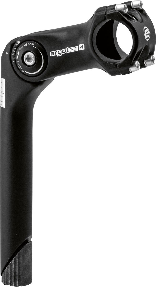 ErgoTec - ErgoTec Stuurpen octopus 2 tube 25.4/31.8 180/90 zwart