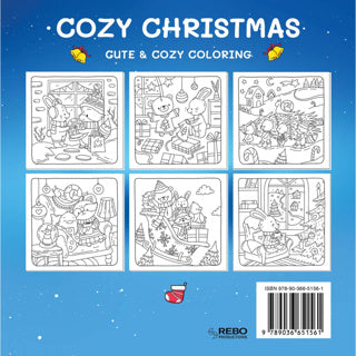 Rebo Publishers - Rebo Publishers Cozy christmas - cute & cozy kleurboek