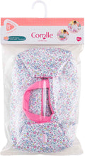 Corolle draagbed poppen bloemen - reiswieg voor babypoppen 30 cm.