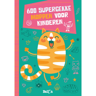 Standaard Uitgeverij - Standaard Uitgeverij Boek 600 supergekke moppen voor kinderen | 2 stuks