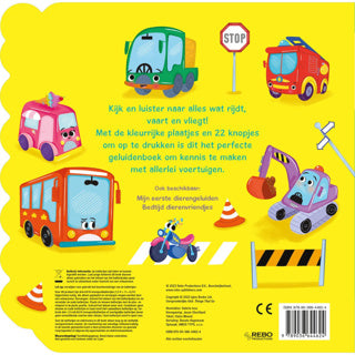 Rebo Publishers - Rebo Publishers Geluidenboek toet-toet 22 geluiden