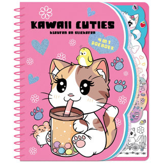 - Kawaii 4 In 1 Doeboek | 2 stuks