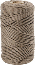 Creativ company macrame koord lichtbruin, 198m
