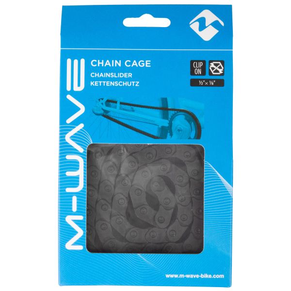Messingschlager - Messingschlager chain cage zwart voor single speed 1/2 x 1/8
