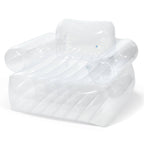 Intex Opblaasbare fauteuil transparant