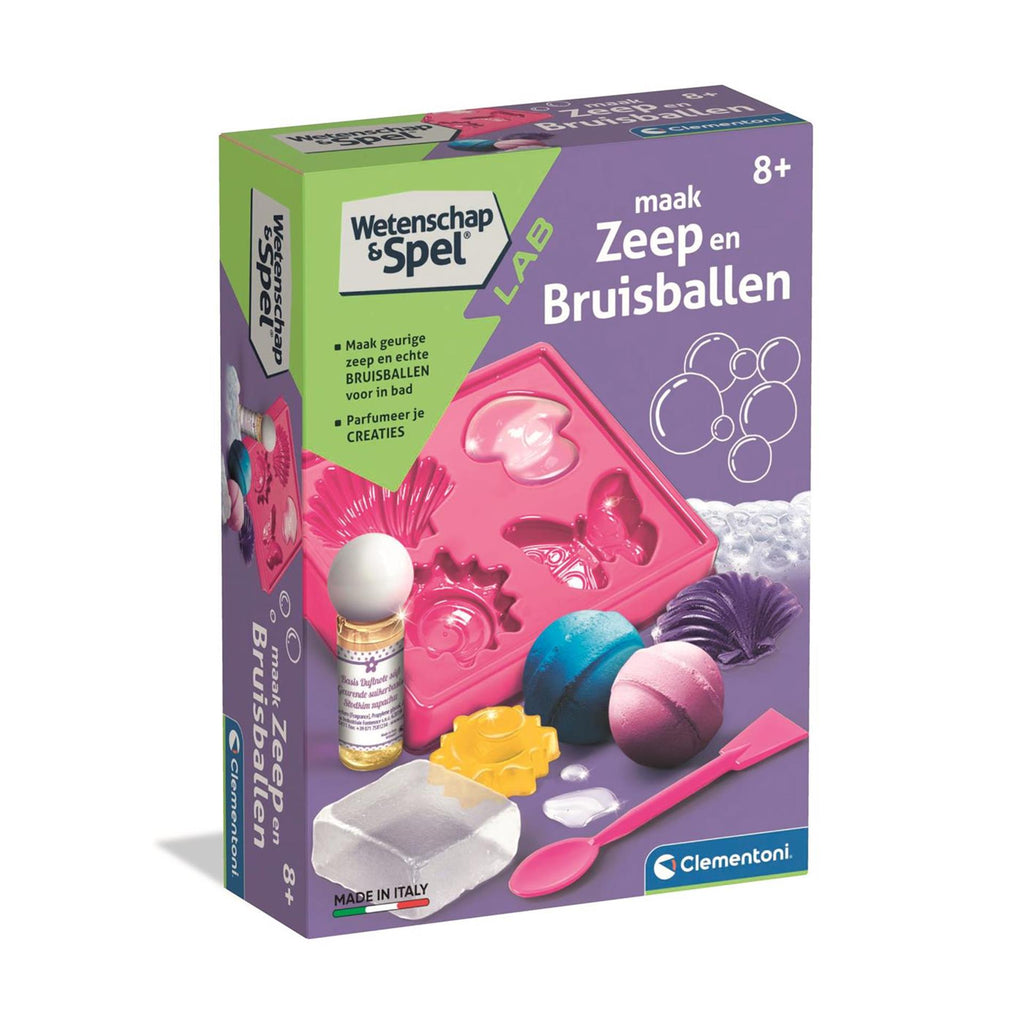 Clementoni wetenschap spel maak zeep en bruisballen