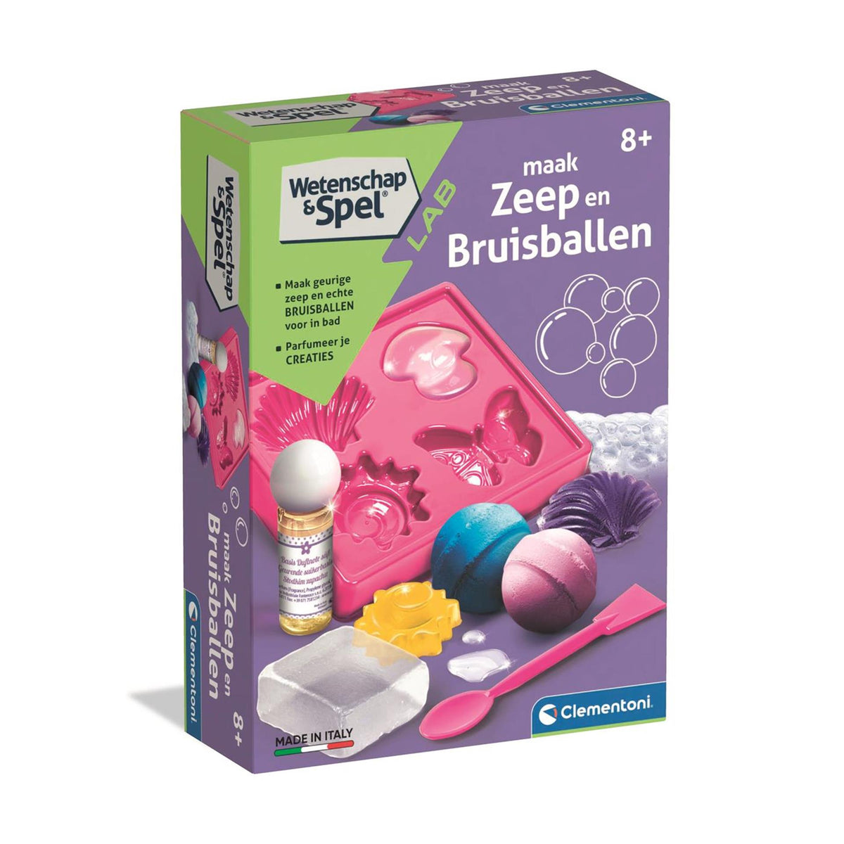 Clementoni wetenschap spel maak zeep en bruisballen