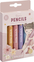 Little Dutch - Little Dutch potloden rosa - 6 stuks