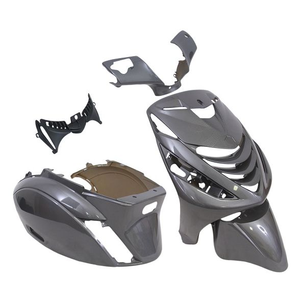 Edge - Plaatset 5-delig voor piaggio zip-sp vanaf bouwjaar 2000 - anthraciet