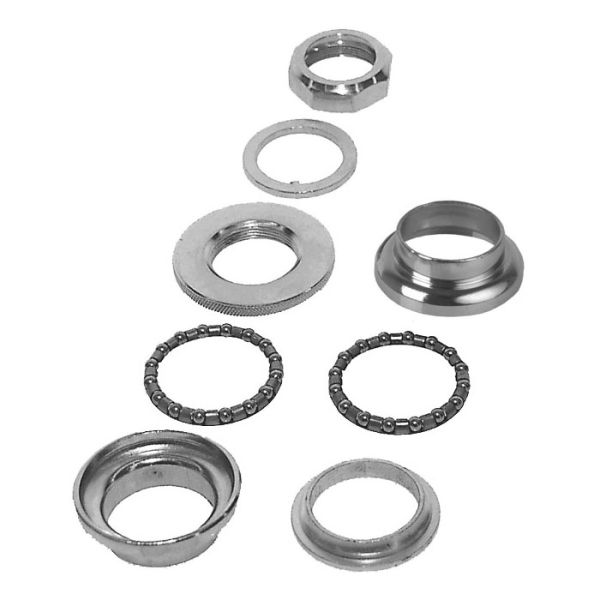 Messingschlager - Messingschlager Tange seiki ahead set 1.1/8" aluminium zwart