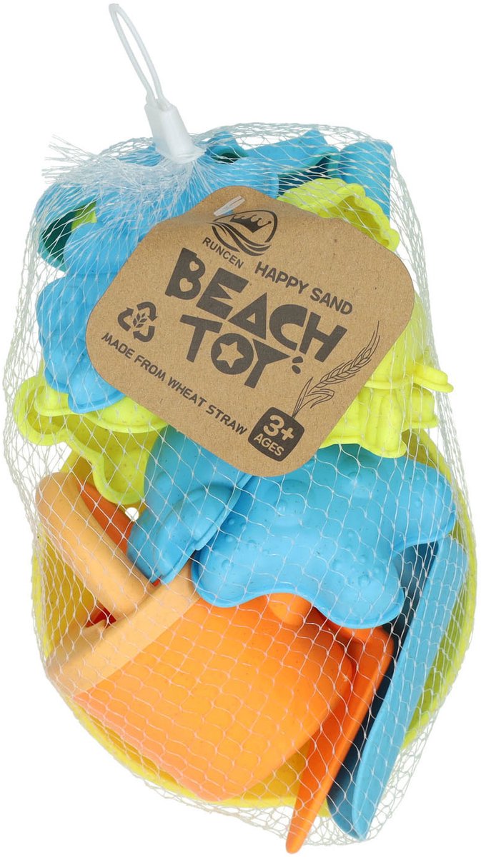 Lobbes speelgoed bv bio-plastic zandset dieren