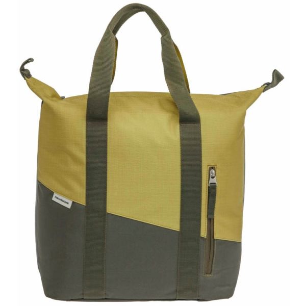 Newlooxs - Newlooxs Tas new looxs kota shopper | oslo | olijfgroen/geel | 24l