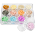 Creativ Company - Creativ Company Https://www.cchobby.nl/rocailles-d-3-mm-afm-8-0-gatgrootte-0-6-1-0-mm-pastelkleuren-12x17-gr-1-doos