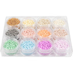 Creativ Company - Creativ Company Https://www.cchobby.nl/rocailles-d-3-mm-afm-8-0-gatgrootte-0-6-1-0-mm-pastelkleuren-12x17-gr-1-doos