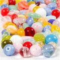 Creativ Company - Creativ Company Https://www.cchobby.nl/glazen-kralen-rond-ovaal-cirkel-d-6-13-mm-gatgrootte-0-5-1-5-mm-diverse-kleuren-60-gr-1-doos