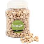 Creativ Company - Creativ Company Https://www.cchobby.nl/houten-kralen-d-8-10-12-15-mm-gatgrootte-2-3-mm-ca-532-stuk-175-gr-400-ml-1-emmer