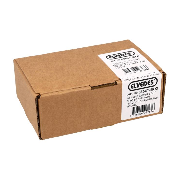 Elvedes - Schijfremblokset - organische compound (resin) - 10 paar
