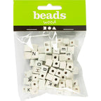 Creativ Company - Creativ Company Https://www.cchobby.nl/letterkralen-a-z-en-blanco-afm-8x8-mm-gatgrootte-3-mm-wit-96-div-1-doos