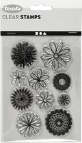 Creativ Company - Creativ Company Silicone stempels bloemen 1 vel