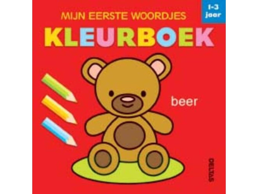 Deltas - Deltas Mijn eerste woordjes kleurboek