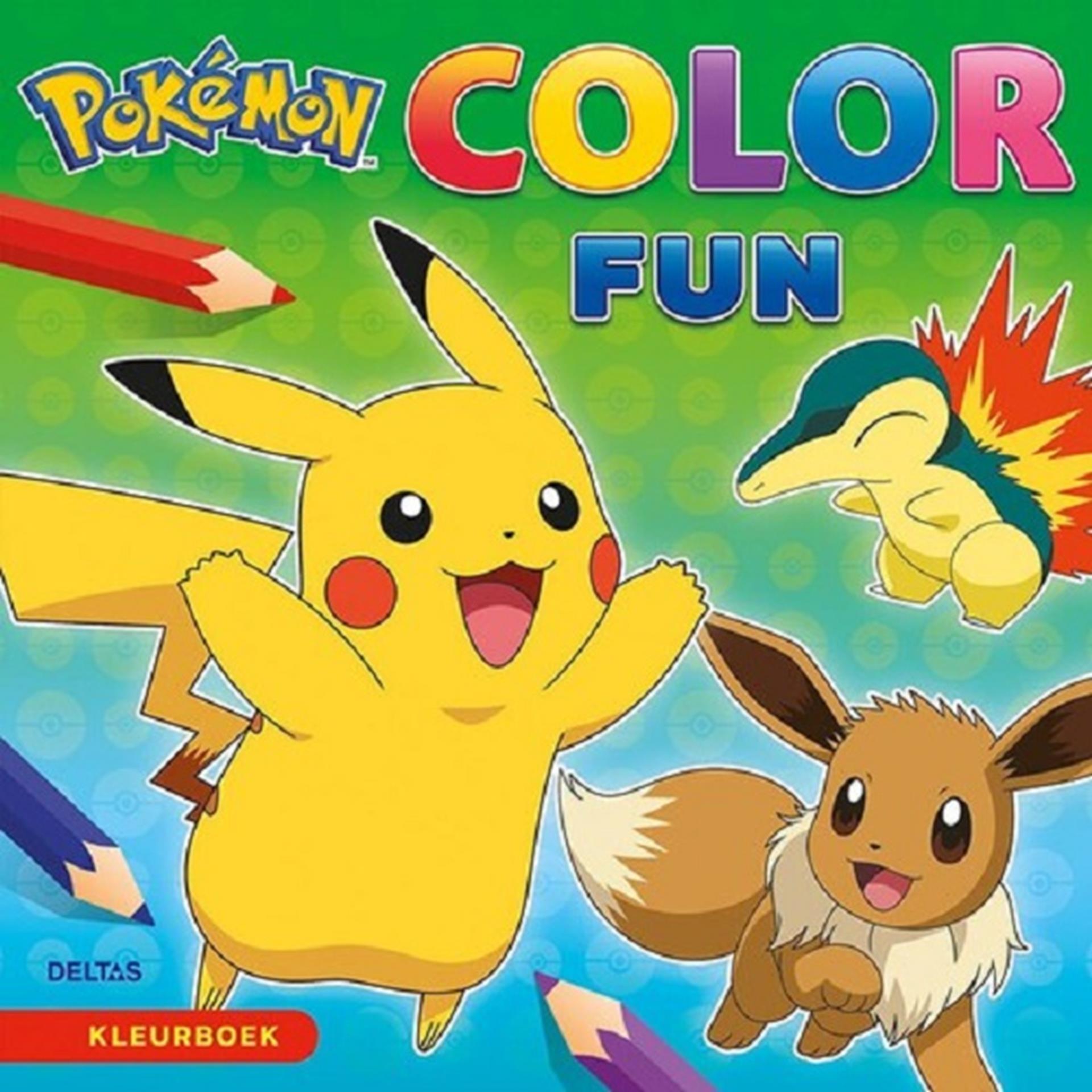 Pokemon - Pokemon color fun kleurboek