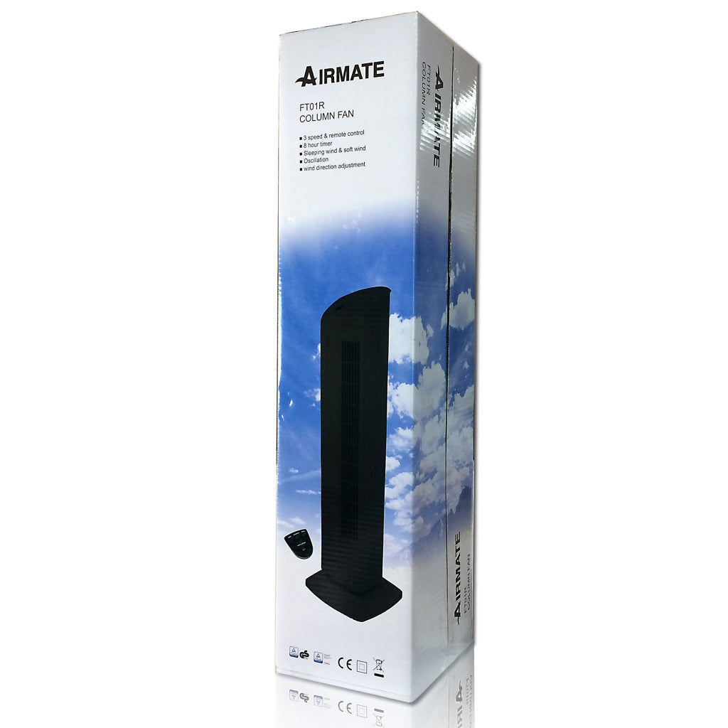Airmate - Airmate kolom ventilator 85cm en afst.bed