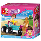 Sluban m38-b0599 girls dream beach quad 54-delig
