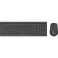Rapoo 9700m draadloos multimode blade combo set donkergrijs qwerty us