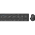 Rapoo 9800m draadloos multim. blade combo full size set donkergrijs qwerty us