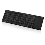 Rapoo toetsenbord touch 2.4gh zwart 2710