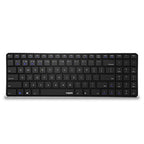 Rapoo toetsenbord mm slim zwart e9100m