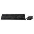 Rapoo 9500m multi-mode wireless optical combo set ui version black