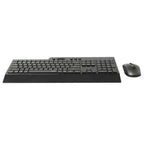 Rapoo 8200t multimodus draadloze desktop combo set zwart qwerty us