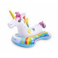 Intex 57552np eenhoorn ride-on 163x86 cm