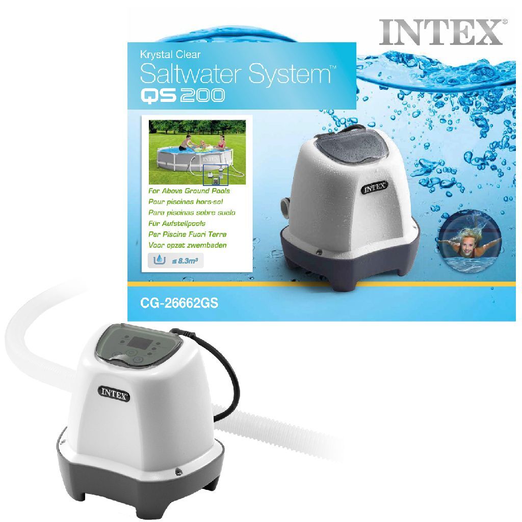 Intex - 26662gs krystal zoutwater systeem 12 volt qs200