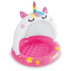 Intex - 58438np wet set collection caticorn babyzwembad 102x102 cm