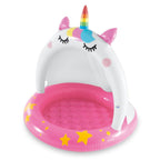 Intex - 58438np wet set collection caticorn babyzwembad 102x102 cm