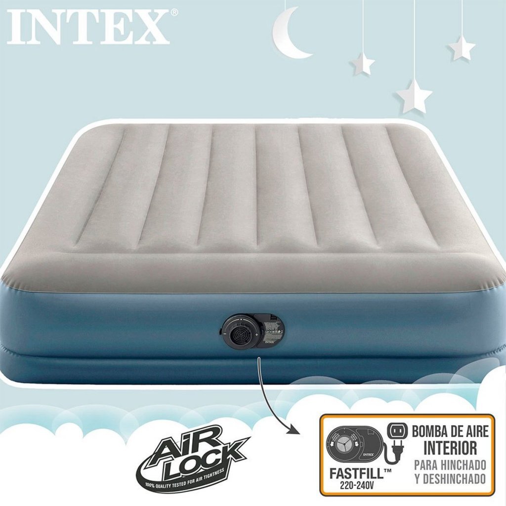Aire-oreiller intex repos mid -rise Airbed - Double
