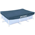 Intex - 28036 krystal clear pool basics zwembadhoes 260x160 cm donkerblauw