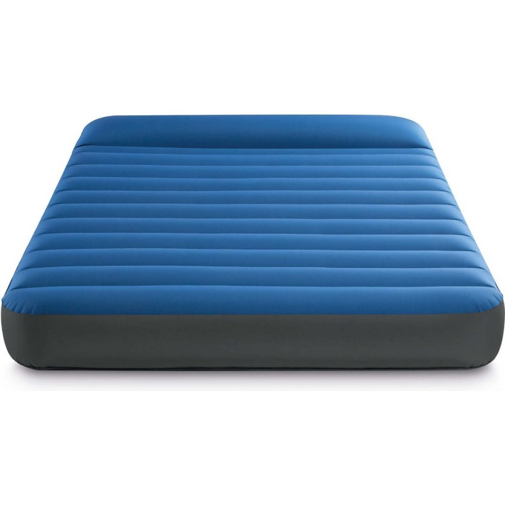 Intex - 64012 truaire twin dura-beam camping mattress met quickfill usb150 luchtpomp 191x137x22 cm