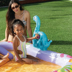 Intex - 56139np opblaasbaar speelzwembad dino park met glijbaan 201x157x69cm
