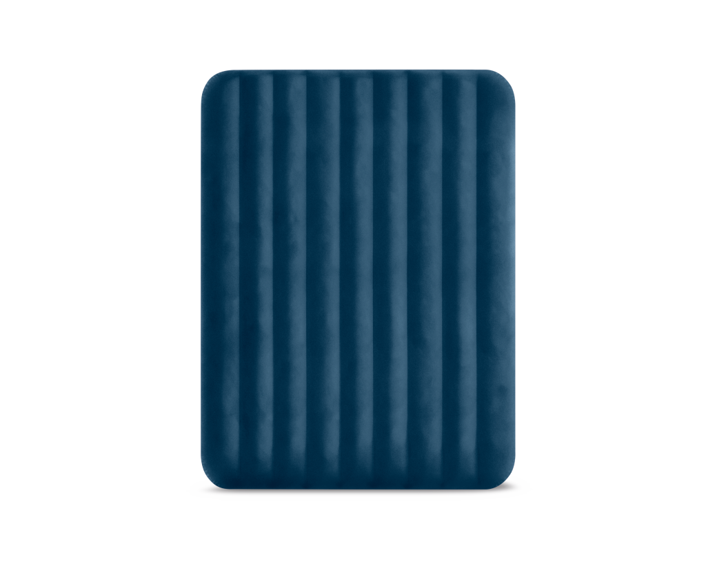 Intex 64189np queen dura-beam prestige downy luchtbed met pomp
