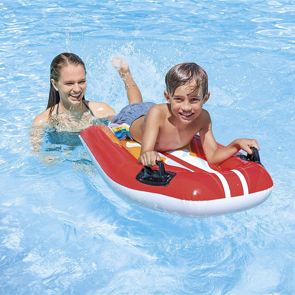 Intex - ride-on surfer rood 112x62cm
