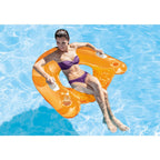Intex - 58859eu wet set collection sit 'n float opblaasbare drijfstoel verschillende kleuren