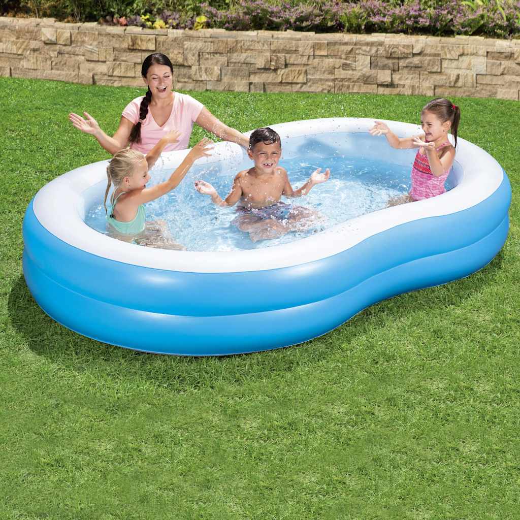 Bestway - familiezwembad big lagoon 262x157x46 cm