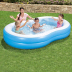 Bestway - familiezwembad big lagoon 262x157x46 cm