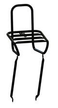 Steco support avant lisse 25cm boulon de couronne noir mat