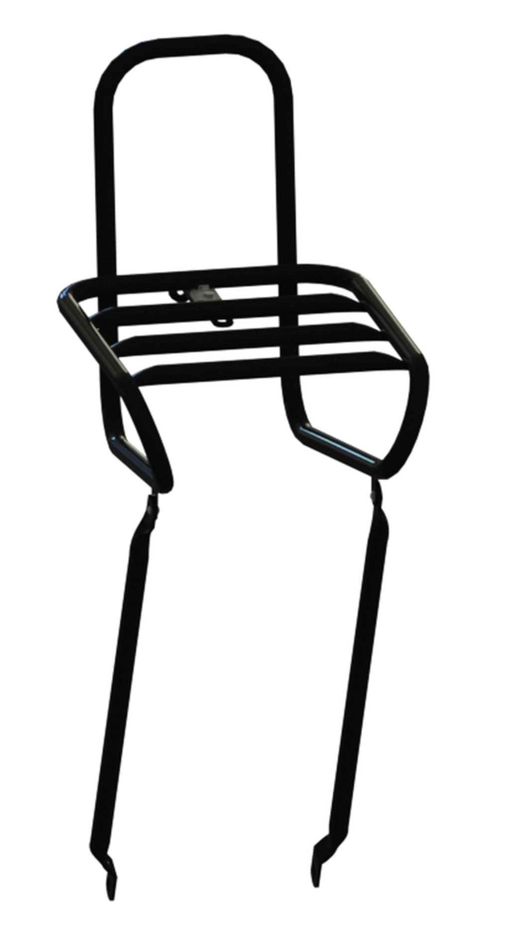 Steco support avant lisse 25cm boulon de couronne noir mat