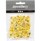Creativ Company - Creativ Company Https://www.cchobby.nl/figuurkralen-emoji-d-10-mm-gatgrootte-1-5-mm-60-stuk-1-doos