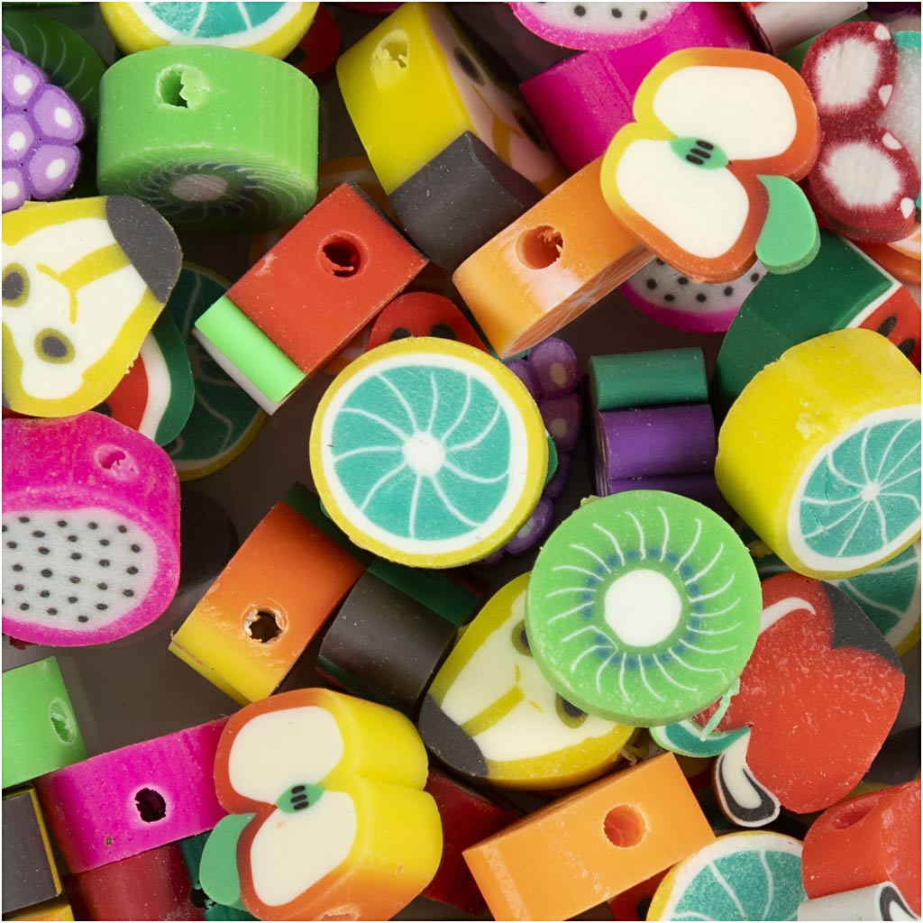 Creativ Company - Creativ Company Https://www.cchobby.nl/figuurkralen-fruit-d-10-mm-gatgrootte-1-5-mm-60-stuk-1-doos
